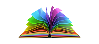 Book with Rainbow pages