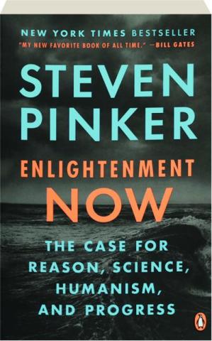 Cover of "Enlightenment Now" by Steven Pinker