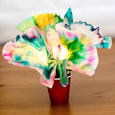 Chromatography flower craft 