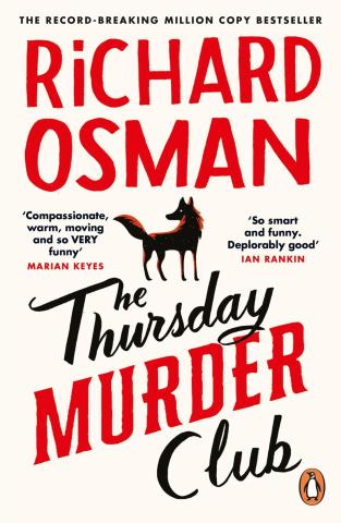 Cover of "The Thursday Murder Club" by Richard Osman 