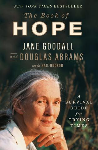 Cover for "The Book of Hope" by Jane Goodall