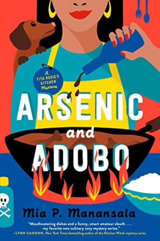 Cover for "Arsenic and Adobo" by Mia P. Manansala