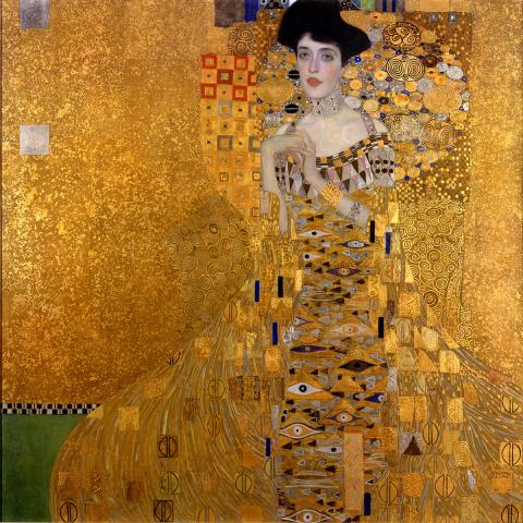 Image of "Woman in Gold" by Gustav Klimt