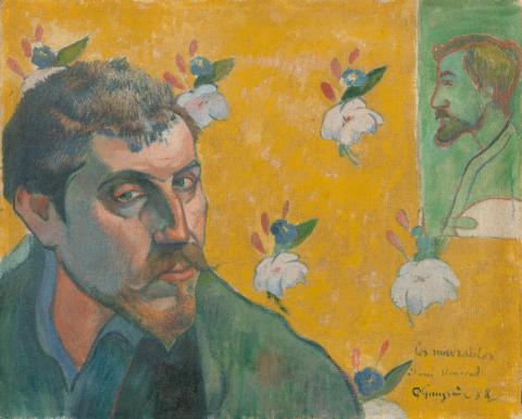 Image of Self Portrait of Paul Gauguin