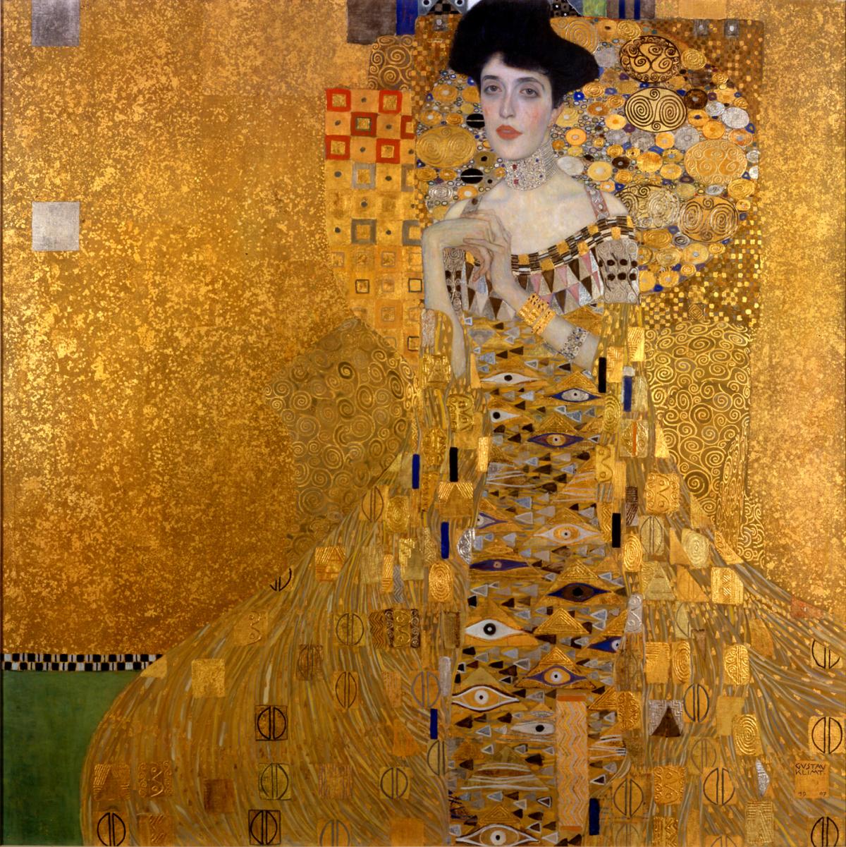 Image of "Woman in Gold" by Gustav Klimt