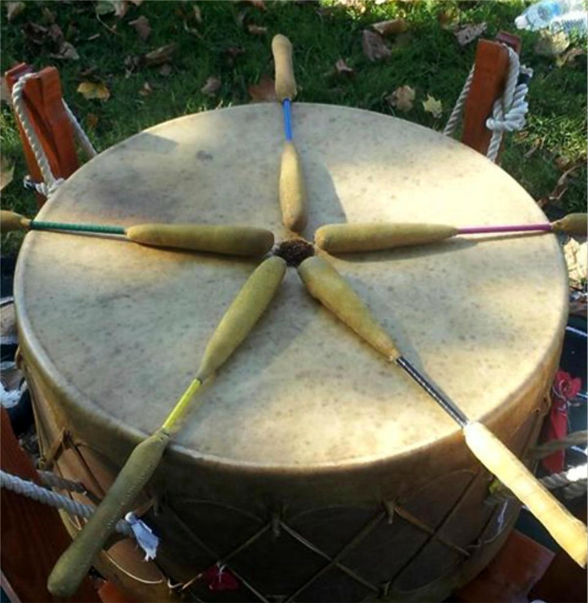 Image of a Native American Drum